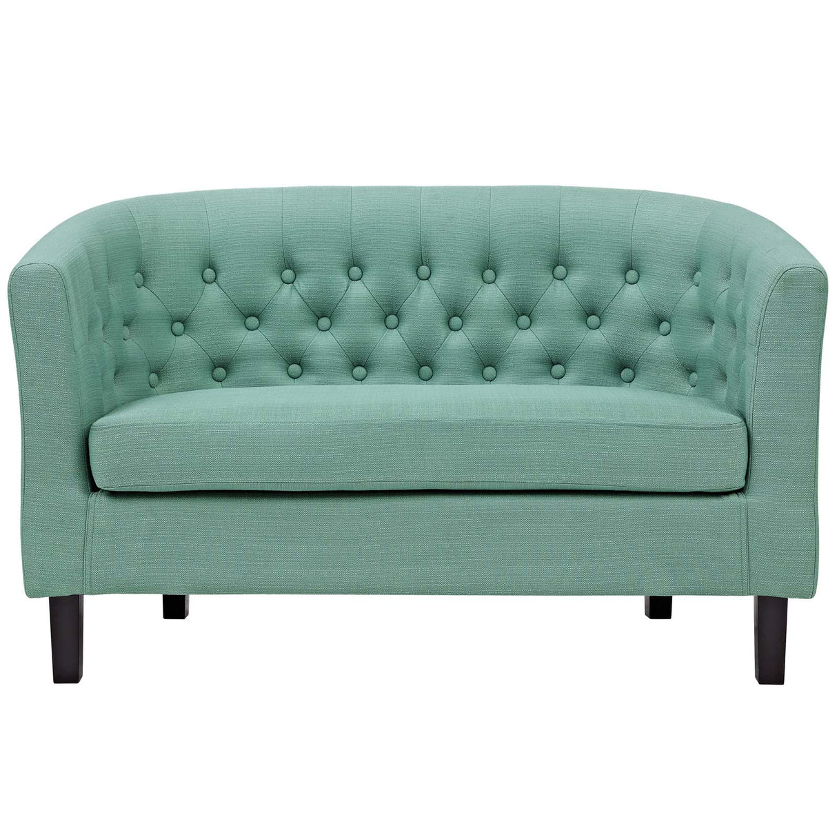 Prospect Channel Tufted Performance Loveseat - BUILDMYPLACE