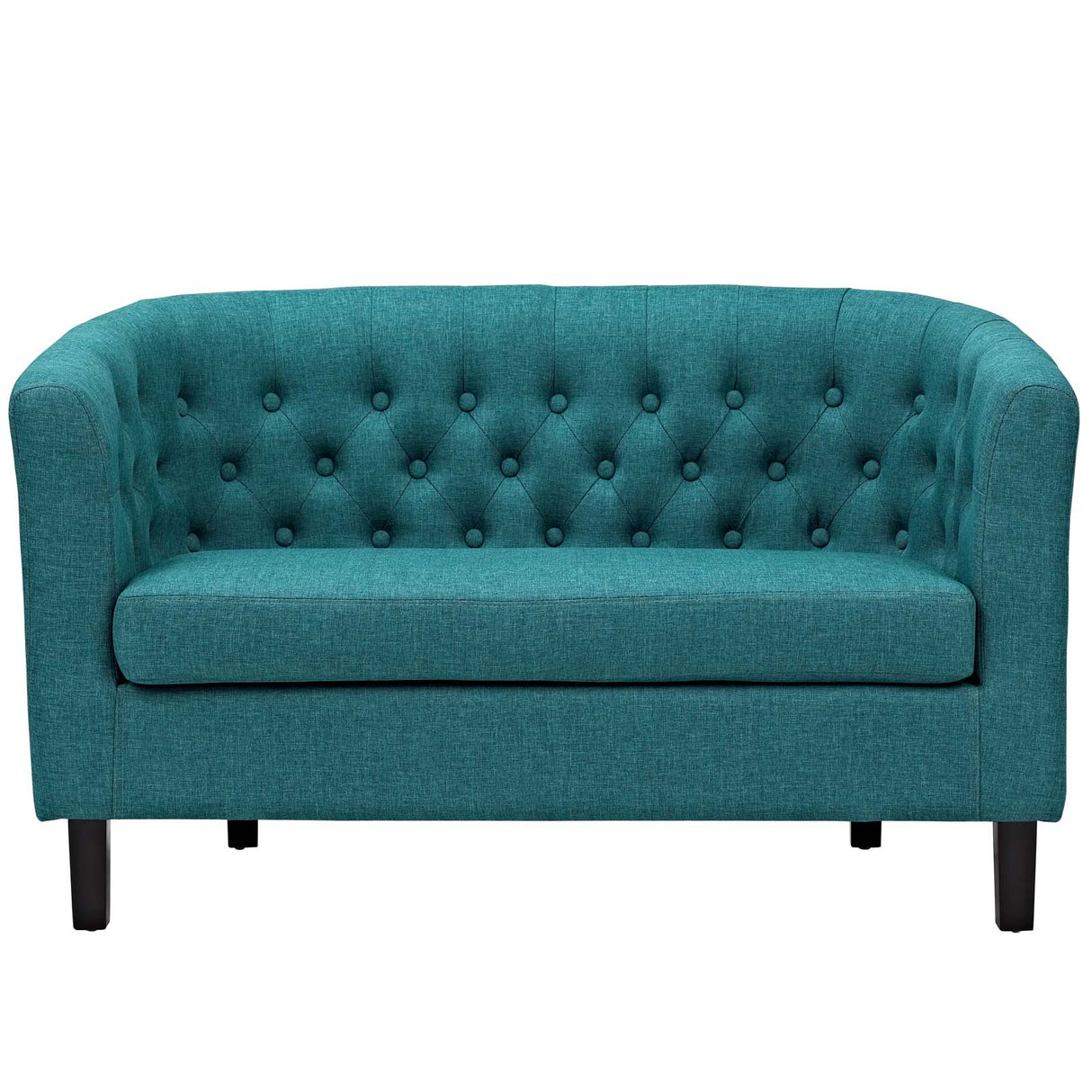 Prospect Channel Tufted Performance Loveseat - BUILDMYPLACE