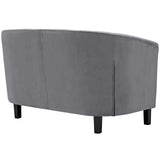 Prospect Performance Velvet Loveseat - BUILDMYPLACE