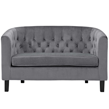 Prospect Performance Velvet Loveseat - BUILDMYPLACE