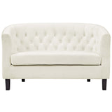 Prospect Performance Velvet Loveseat - BUILDMYPLACE