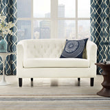 Prospect Performance Velvet Loveseat - BUILDMYPLACE