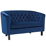 Prospect Performance Velvet Loveseat - BUILDMYPLACE