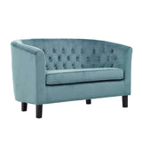 Prospect Performance Velvet Loveseat - BUILDMYPLACE