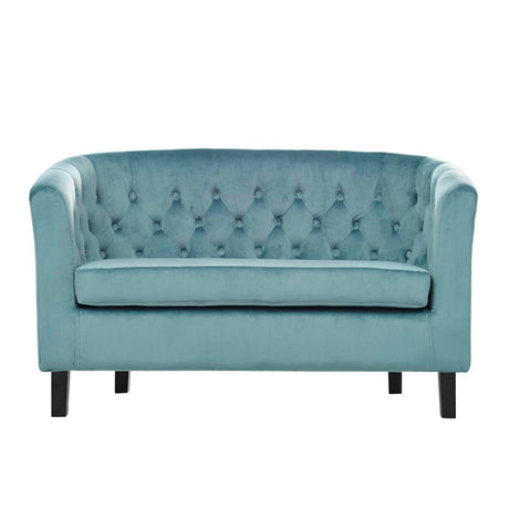 Prospect Performance Velvet Loveseat - BUILDMYPLACE