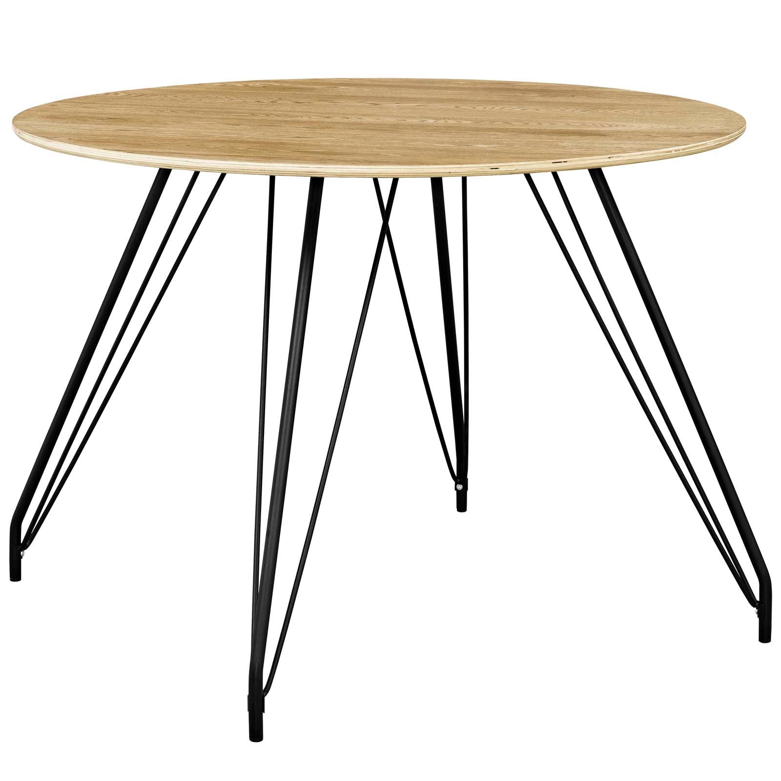 Mid- Century Satellite Circular Dining Table - Modern Kitchen And Dining Table Set