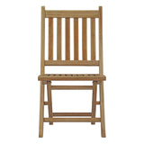 Marina Outdoor Patio Teak Folding Chair - BUILDMYPLACE