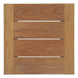 Upland Outdoor Patio Wood Side Table - BUILDMYPLACE