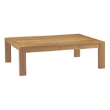 Upland Outdoor Patio Wood Coffee Table - BUILDMYPLACE