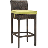 Conduit Outdoor Patio Wicker Rattan Bar Stool