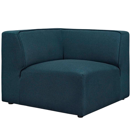 Upholstered Fabric Mingle 7 Generously Padded Armless Chair - Living Room Accent Sofa - BUILDMYPLACE