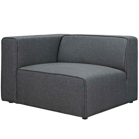 Upholstered Fabric Mingle 7 Generously Padded Armless Chair - Living Room Accent Sofa - BUILDMYPLACE