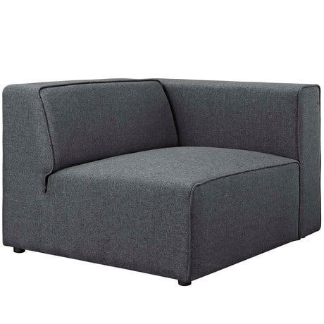 Upholstered Fabric Mingle 7 Generously Padded Armless Chair - Living Room Accent Sofa - BUILDMYPLACE
