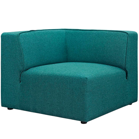 Upholstered Fabric Mingle 7 Generously Padded Armless Chair - Living Room Accent Sofa - BUILDMYPLACE