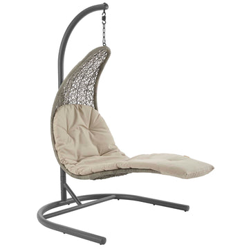 Porch Swing Chair For Home-Landscape Hanging Chaise Lounge Outdoor Patio Swing Chair