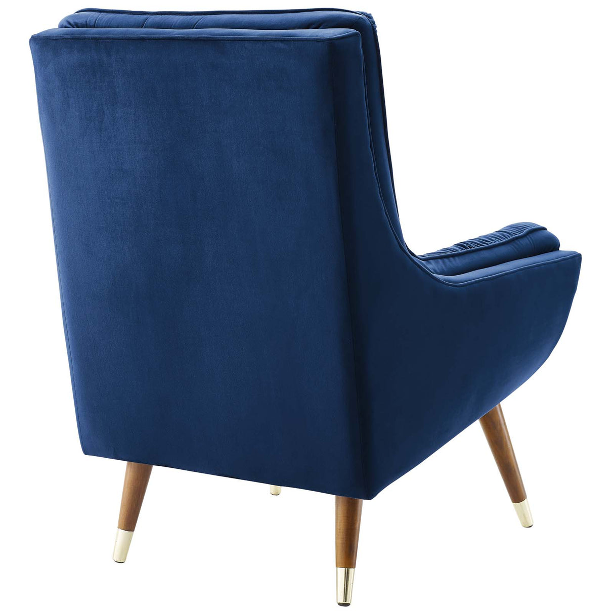 Modern Upholstered Performance Suggest Button Tufted Velvet Lounge Chair - BUILDMYPLACE