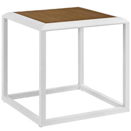 Stance Outdoor Patio Aluminum Side Table - BUILDMYPLACE