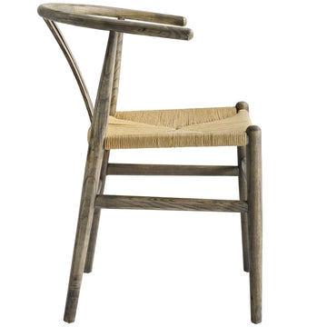Modern Flourish Spindle Wood Dining Side Chair - Modern Kitchen Set