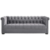 Heritage Performance Velvet Sofa - BUILDMYPLACE