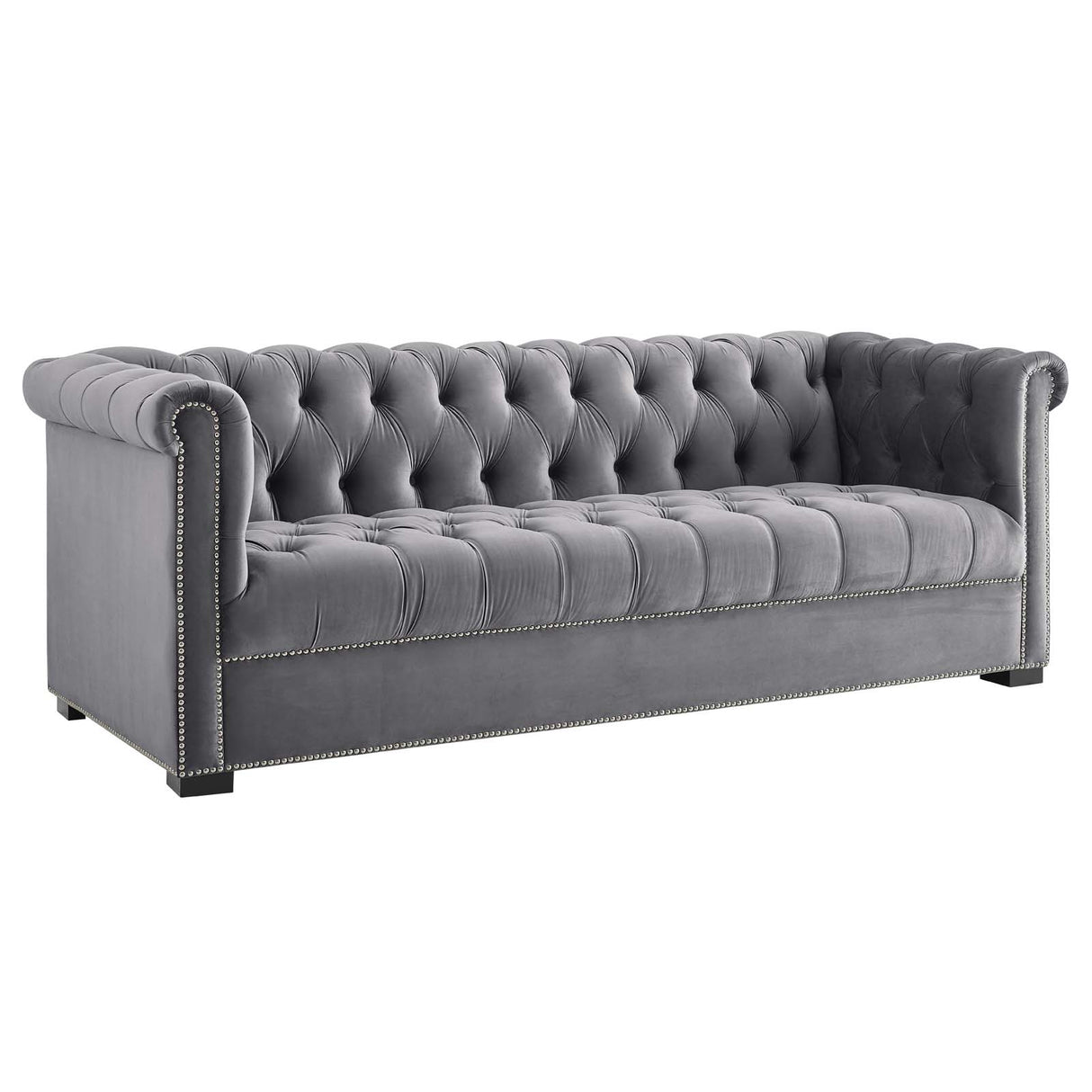 Heritage Performance Velvet Sofa - BUILDMYPLACE