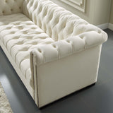 Heritage Performance Velvet Sofa - BUILDMYPLACE