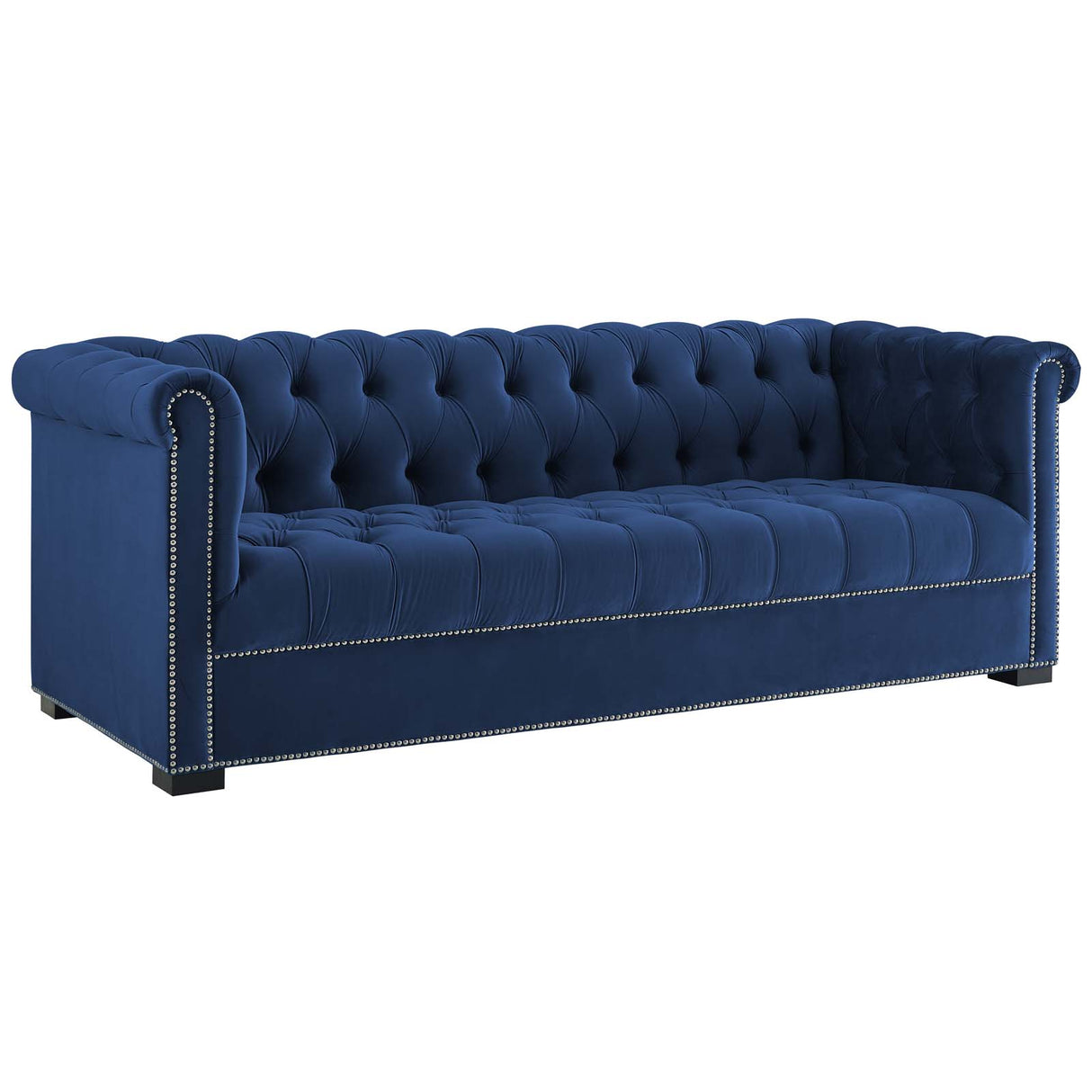 Heritage Performance Velvet Sofa - BUILDMYPLACE