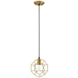 Rose Gold Pique Metal Geometric Pendant Light - E26 - 60W - Pentagon Shape - Stainless Steel Ceiling Light Fixture - BUILDMYPLACE