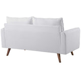 Revive Upholstered Fabric Loveseat - BUILDMYPLACE