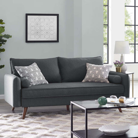 Revive Upholstered Fabric Sofa - BUILDMYPLACE