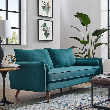 Revive Upholstered Fabric Sofa - BUILDMYPLACE