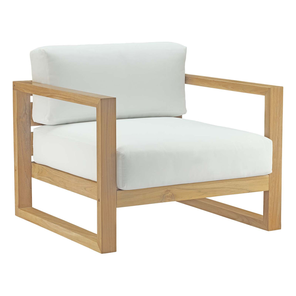 Upland 4 Piece Outdoor Patio Teak Set - BUILDMYPLACE