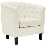 Modern Prospect Tufted Upholstered Velvet 2 Set Sofa - Mid Century Modern Accent ArmChair