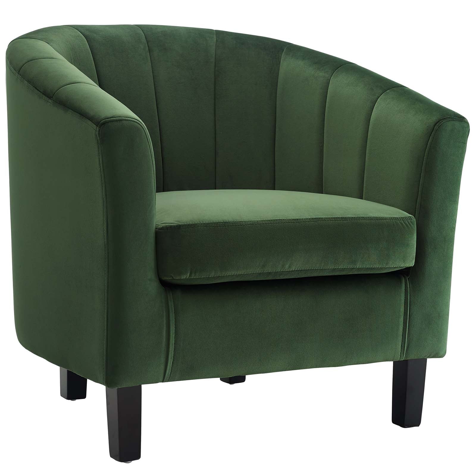 Emerald green tub online chair