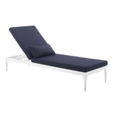Perspective Cushion Outdoor Patio Chaise Lounge Chair - BUILDMYPLACE