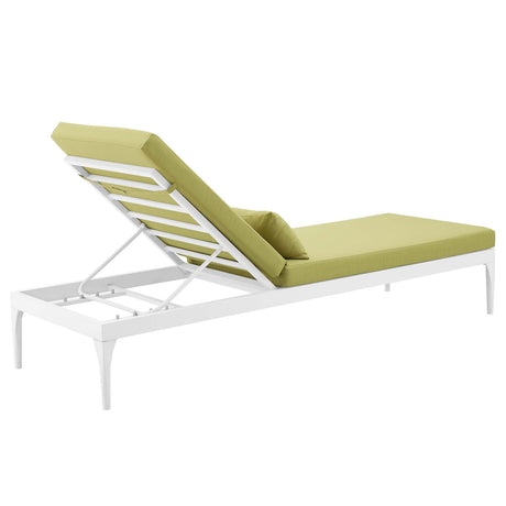 Perspective Cushion Outdoor Patio Chaise Lounge Chair - BUILDMYPLACE