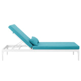 Perspective Cushion Outdoor Patio Chaise Lounge Chair - BUILDMYPLACE