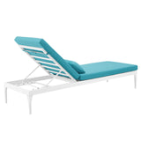 Perspective Cushion Outdoor Patio Chaise Lounge Chair - BUILDMYPLACE