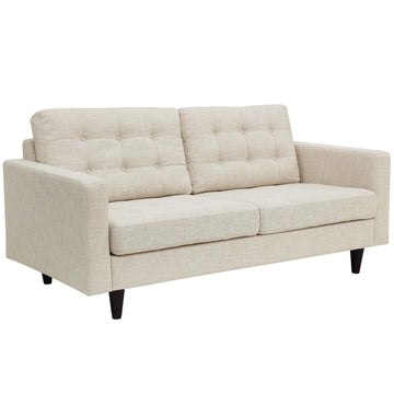 Modern Empress Sofa And Loveseat - Comfy Chairs 2 - Set - Sectional Living Room Set