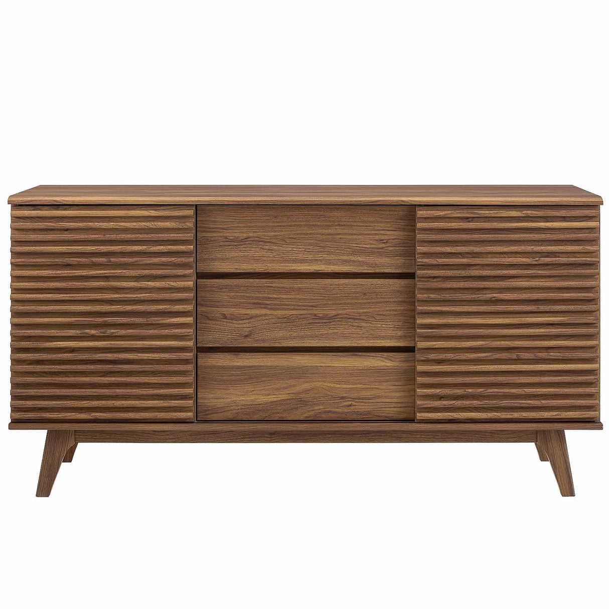 Modern Render 63" Entertainment Center Tv Stand - Storage Organizer for Living Room - BUILDMYPLACE