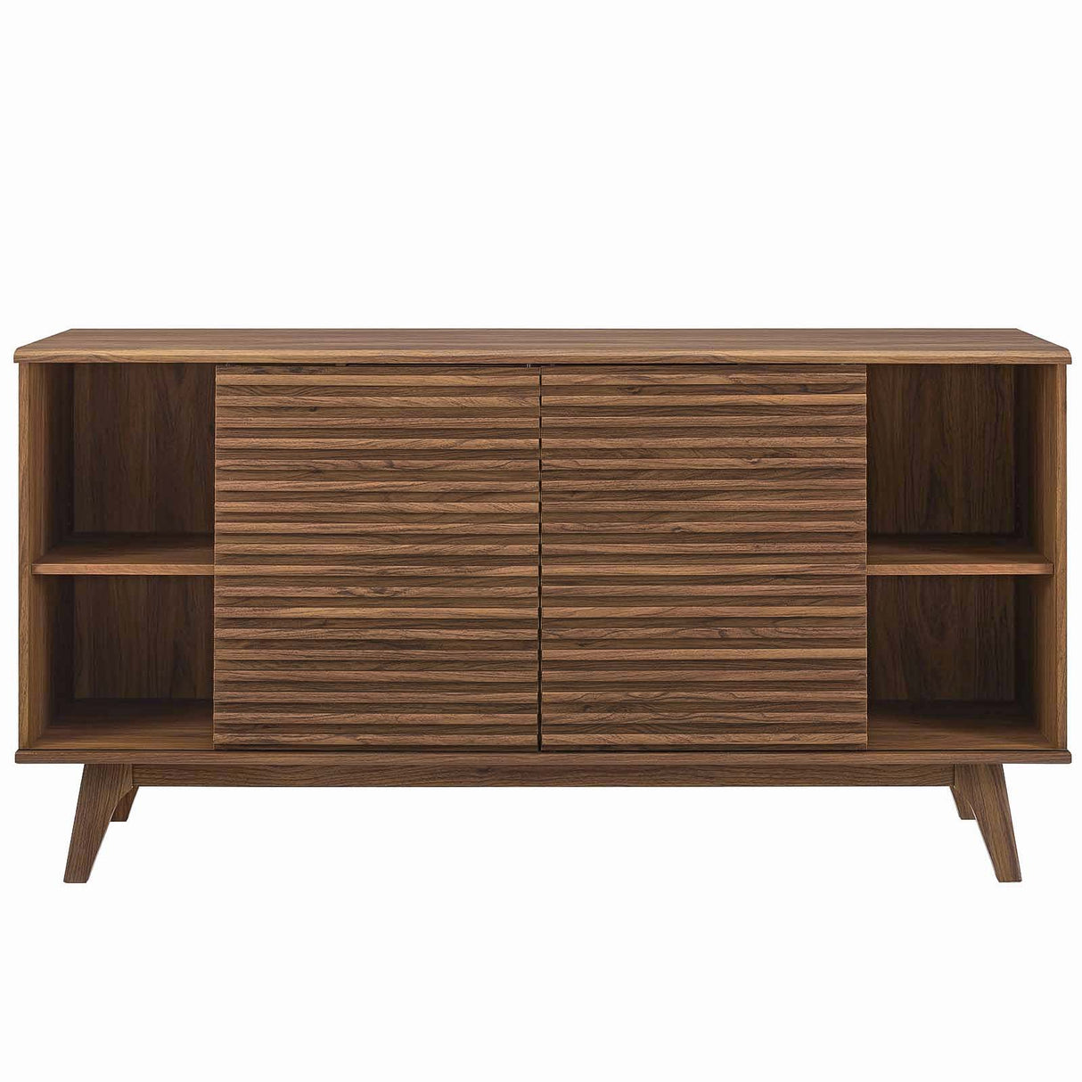 Modern Render 63" Entertainment Center Tv Stand - Storage Organizer for Living Room - BUILDMYPLACE