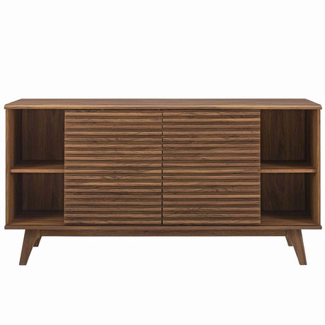 Modern Render 63" Entertainment Center Tv Stand - Storage Organizer for Living Room - BUILDMYPLACE