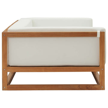 Newbury Accent Lounge Outdoor Patio Premium Grade A Teak Wood Sofa