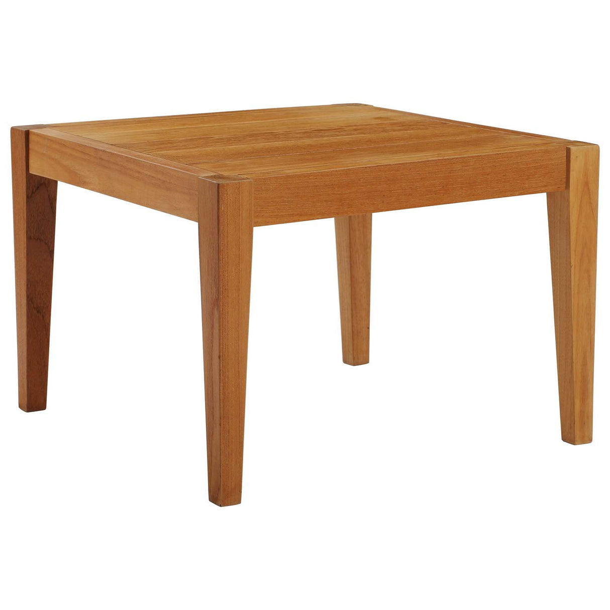 Northlake Outdoor Patio Premium Grade A Teak Wood Side Table - BUILDMYPLACE