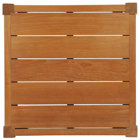 Northlake Outdoor Patio Premium Grade A Teak Wood Side Table - BUILDMYPLACE