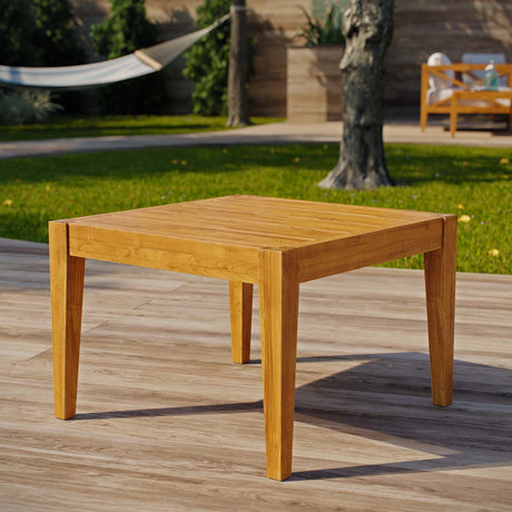 Northlake Outdoor Patio Premium Grade A Teak Wood Side Table - BUILDMYPLACE