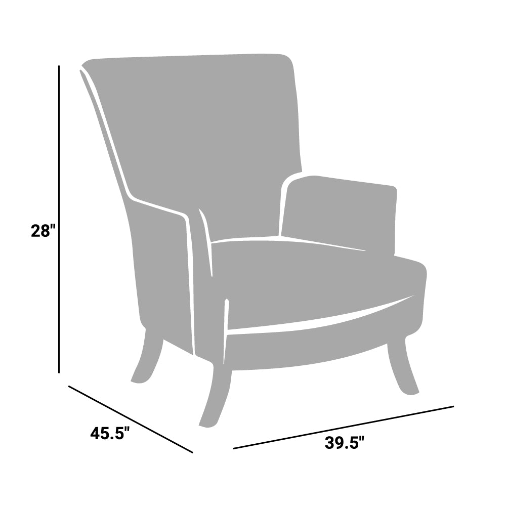 Idyll Tufted Button Upholstered Leather Chesterfield Armchair