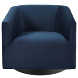 Twist Accent Performance Velvet  Decorative Chair - Swivel Accent Lounge Living Room Chair - BUILDMYPLACE