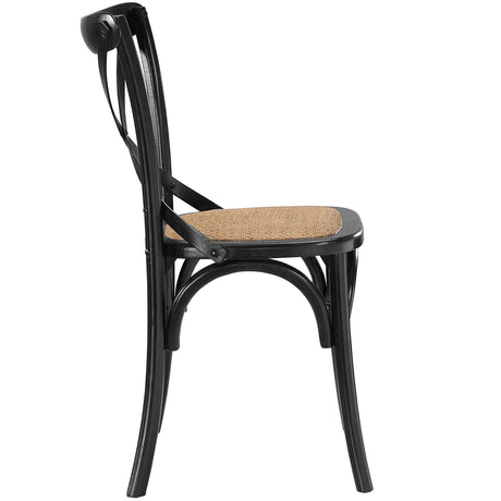 Modern Gear Dining Armless Side Chair - Leisure Tea - Breakfast Chair - BUILDMYPLACE