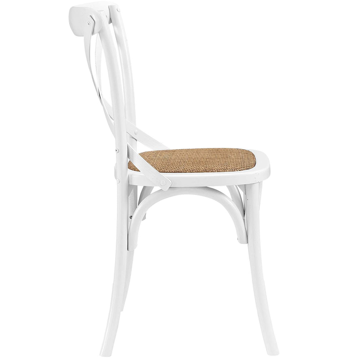 Modern Gear Dining Armless Side Chair - Leisure Tea - Breakfast Chair - BUILDMYPLACE