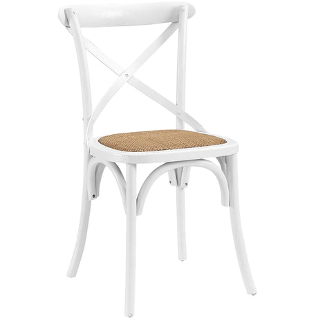 Modern Gear Dining Armless Side Chair - Leisure Tea - Breakfast Chair - BUILDMYPLACE